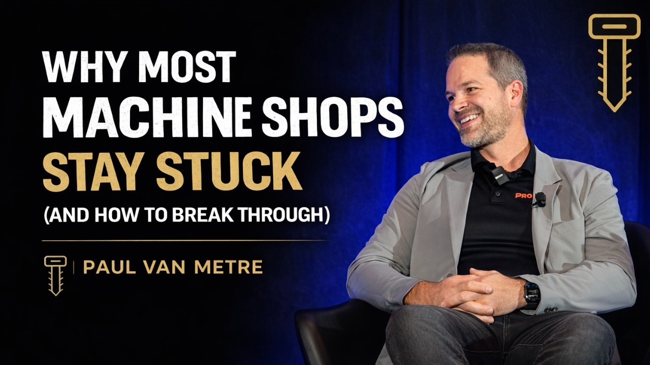 Episode 005: Why Most Machine Shops Stay Stuck (And How to Break Through) | Paul Van Metre