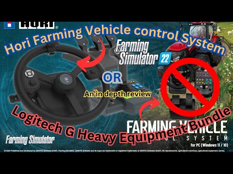New Hori Full Review vs The Logitech G heavy Equipment Bundle #fs22