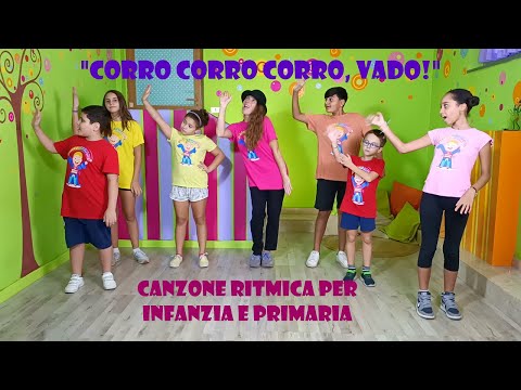 Canzone ritmica sulla daily routine per i bambini dell'infanzia e della primaria-"Corro corro..."