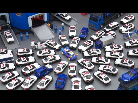 【トミカ】クイズ&おはなし Tくんの1日警察署長へん【トミカがたくさん！タカラトミーキッズ】パトカー | ポリスステーション | 交通安全 | 緊急出動 | タカラトミー公式