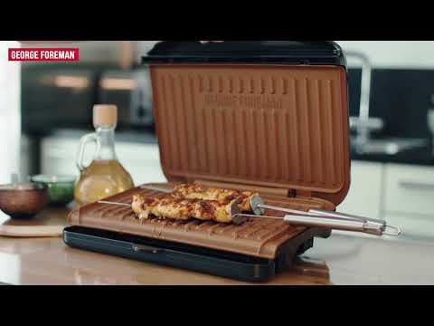 Електрогриль Russell Hobbs 25811-56 George Foreman Fit Grill Copper Medium