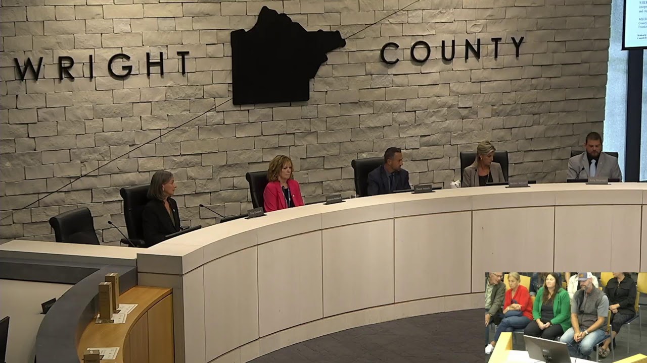 Wright County Board Meeting 09-15-2026