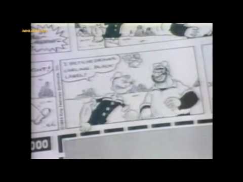 CARLING BLACK LABEL LAGER BEER TV ADVERT  spot the ball and popeye theme   MID 1980's  LWT