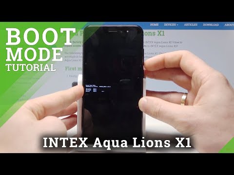 How to Enable Boot Mode in INTEX Aqua Lions X1 - Reboot into Bootloader