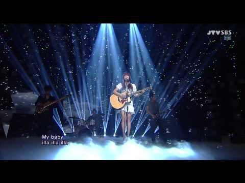 Live HD | 120708 주니엘 "일라 일라 (illa illa)" @ SBS 인기가요