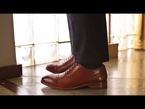 Beckett Simonon - Durant Oxfords in Tan #BeckettSimonon