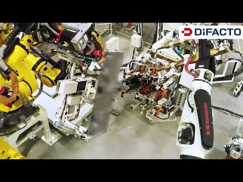 BiW Front Floor Welding Automation | DiFACTO Robotic Welding for Automotive Structures