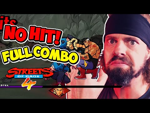 Streets of Rage 4 - NO HIT - FULL COMBO - S Rank PERFECT! Stage 4 Mania+ by Anthopants