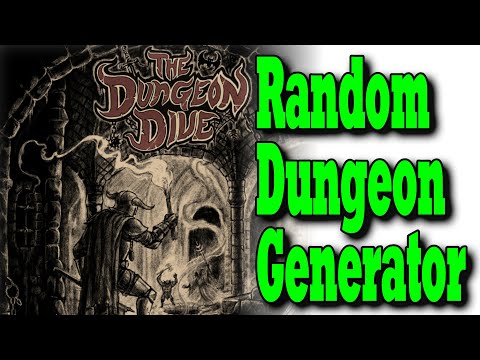 The Dungeon Dive Random Dungeon Generator