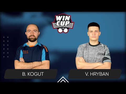 19:30 Bohdan Kohut - Vadym Hryban West 5 WIN CUP 23.03.2024 | TABLE TENNIS WINCUP