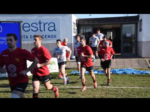Serie A SS 2019-2020 Cavalieri Union Rugby vs Romagna RFC - Ingresso in campo