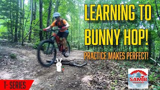 Getting Over Stuff on your Mountain Bike - Pt 1. Learning to Bunny Hop on a Mountain Bike