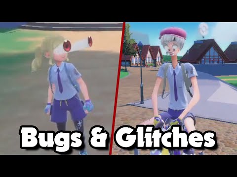 Lustige Pokémon Karmesin & Purpur Bugs und Glitches