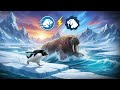 Penguin Vs Walrus EPIC Antarctic Chase In INSANE Realism Omg Shorts Viral