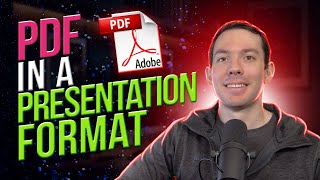 How to use a PDF in a presentation format (Adobe Reader)