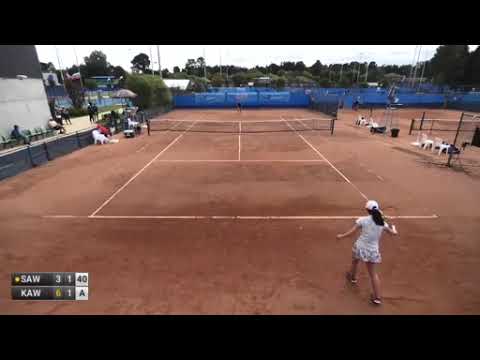 Sawayanagi Riko v Kawamura Mana - W60 Canberra (3°set)