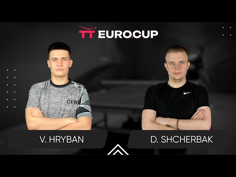 16:45 Vadym Hryban - Denys Shcherbak 26.06.2025 TT Euro.Cup Ukraine Elite. TABLE 4