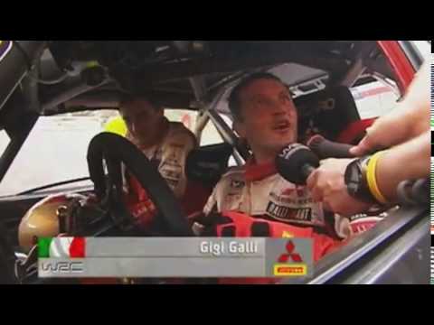Gigi Galli interview WRC Spain 2005 - Time is not to bad
