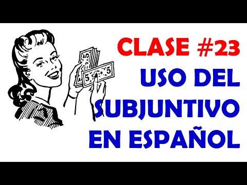 Clase #23. "COMO SI...+ IMPERFECTO / PLUSCUAMPERFECTO DEL SUBJUNTIVO..