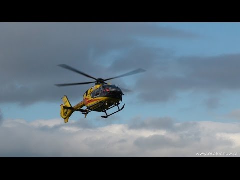 OSP KSRG Tuchów - Zabezpieczenie lądowiska LPR, 16.10.2015r.