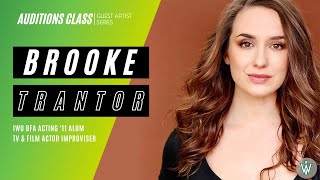 Brooke Trantor: Auditions Class Guest Artist Series video