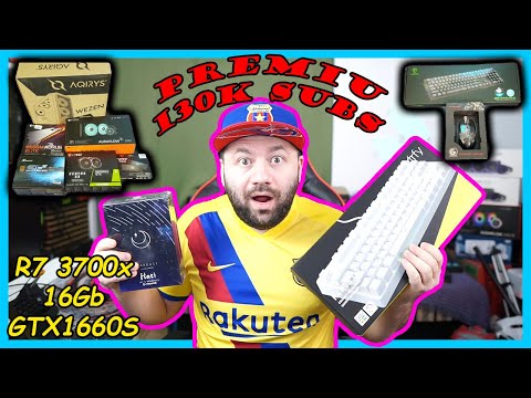 CREATIE RYZEN 7 3700X+GTX 1660S si UNBOXING + REVIEW XTRFY K4 TKL + HATI Stardust de la shop4pc