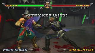 Mortal Kombat Armageddon — EPIC Win! Stryker vs Kung Lao 😎 (Gameplay)