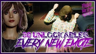 EVERY NEW EMOTE! | 30 Single Player Unlockables | Friday the 13th: The Game