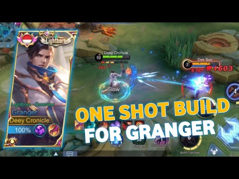 DON’T FORGET TO BUY BULLETPROOF SO IT DOESN’T LEAK,GRANGER FULL DAMAGE🔥ONE SHOT BUILD