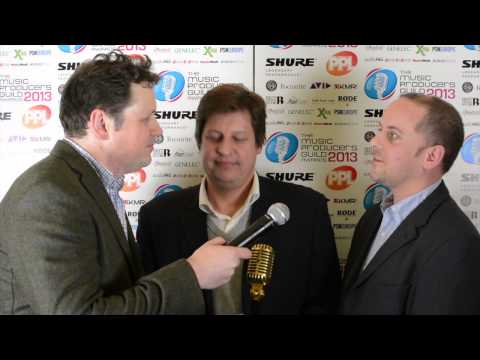 Bruno Ellingham and Cenzo Townshend, winners of The Single of the Year - MPG Awards 2013