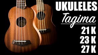 Video thumbnail for UKULELE TAGIMA SÉRIE HAVAÍ - 21K 23K 27K | ANÁLISE/REVIEW by SUPER SONORA