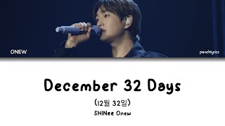 Download lagu SHINee ONEW (온유) – December 32 Days (12월 32일) (Lyrics Eng/Rom/Kor) mp3 Download lagu SHINee ONEW (온유) – December 32 Days (12월 32일) (Lyrics Eng/Rom/Kor) mp3