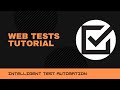 Endtest - Web Tests Tutorial
