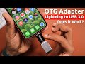 OTG Adapter for iPhone and iPad 🔥 Lightning to USB 3.0 | Review