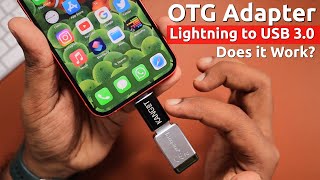 OTG Adapter for iPhone and iPad 🔥 Lightning to 