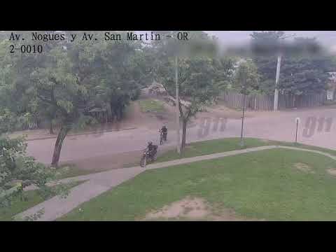 Robó un celular, lo registró la cámara y fue detenido