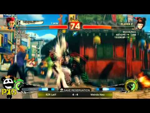 SSFIV AE Ver 2012 RZR Latif (Viper) VS Weirdoneo (Juri) ENDLESS MATCH