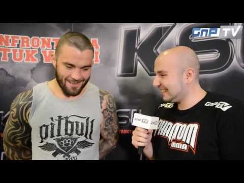 Michal Materla about his title defense against Kendall Grove at KSW 23