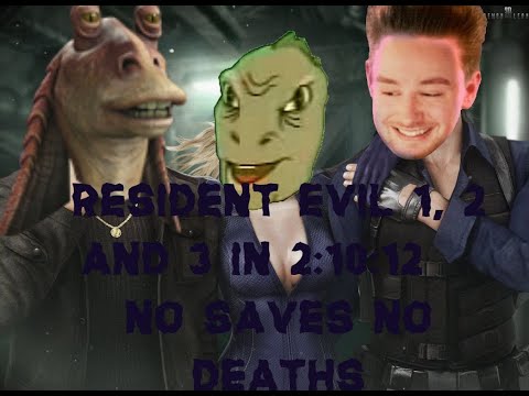 Resident Evil 1,2 and 3 in 2:10:12 (World Record)