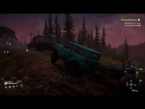 SnowRunner Task: Missing Machinery