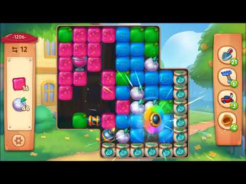 Farmscapes Level 1206 - NO BOOSTERS 🌻🚜🐔 | SKILLGAMING ✔️