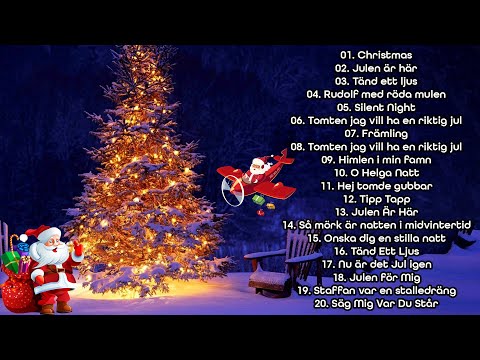 Julsånger 2024 ⛄ De Mest Spelade Låtar 2024 på Radio🎄 Traditionell Svensk Julmusik