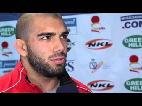 EJU male player of the day 2 - Toma Nikiforov from Belgium