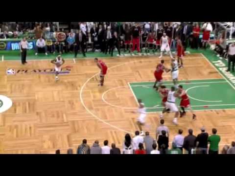 Ray Allen Game Winner 3Pointer In Game 2 Celtics vs Bulls!!!