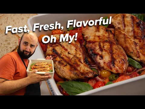 My Personal Favorite Halal Tomato Basil Chicken Recipe