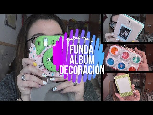 Vídeo relacionado con Accesorios para Fujifilm Instax Mini 9/8+/8: 60 Marcos de Pegatinas, 10 Marcos de Papel, 5 Marcos de Cuadros de Plástico, 10 Clips Colgantes con Cordón, 1 Paño de Microfibra