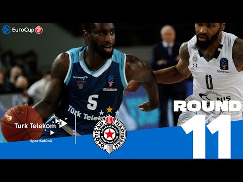 Clemmons inspires, Turk Telekom stops Partizan! | Round 11, Highlights | 7DAYS EuroCup