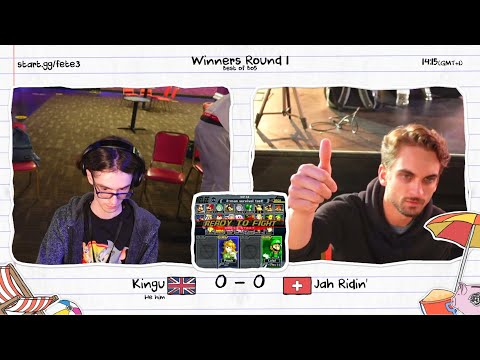 Fête 3 - Kingu (Fox & Rondoudou) vs. Jah Ridin' (Luigi) - Winners Round 1