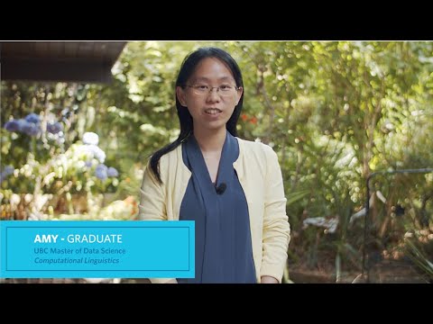 UBC Master of Data Science Computational Linguistics Alumna – Amy