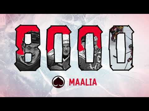 Ässien pääsarjahistorian 8000. maali